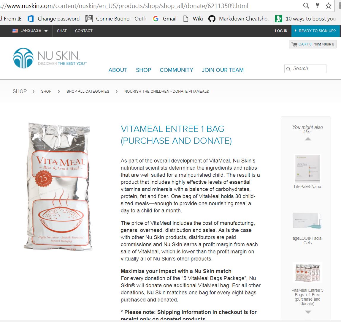 donate food for children